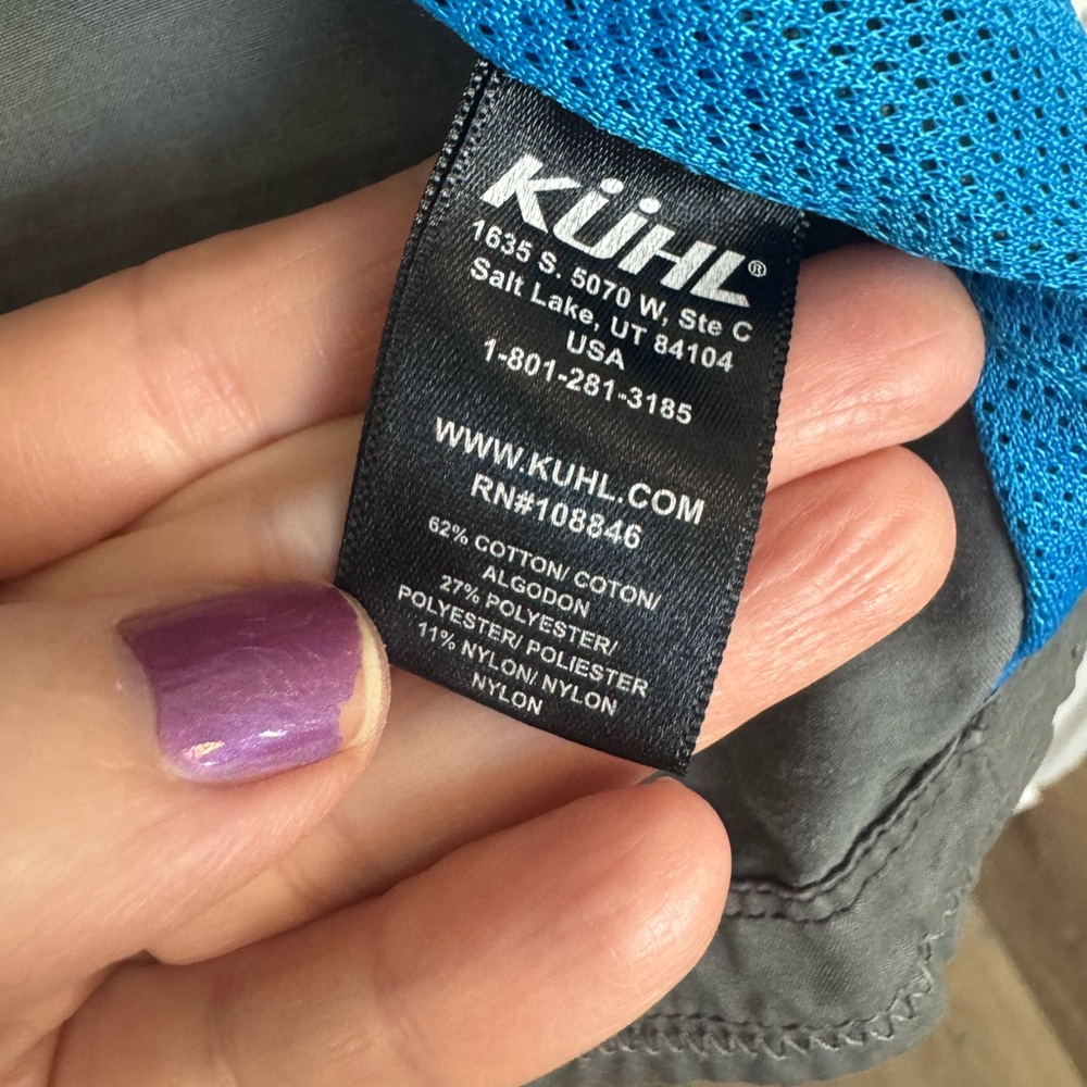 Kuhl Women’s Projekt Lena Hooded Jacket Gray Lightweight Outdoor Utility Coat S - Picture 7 of 9